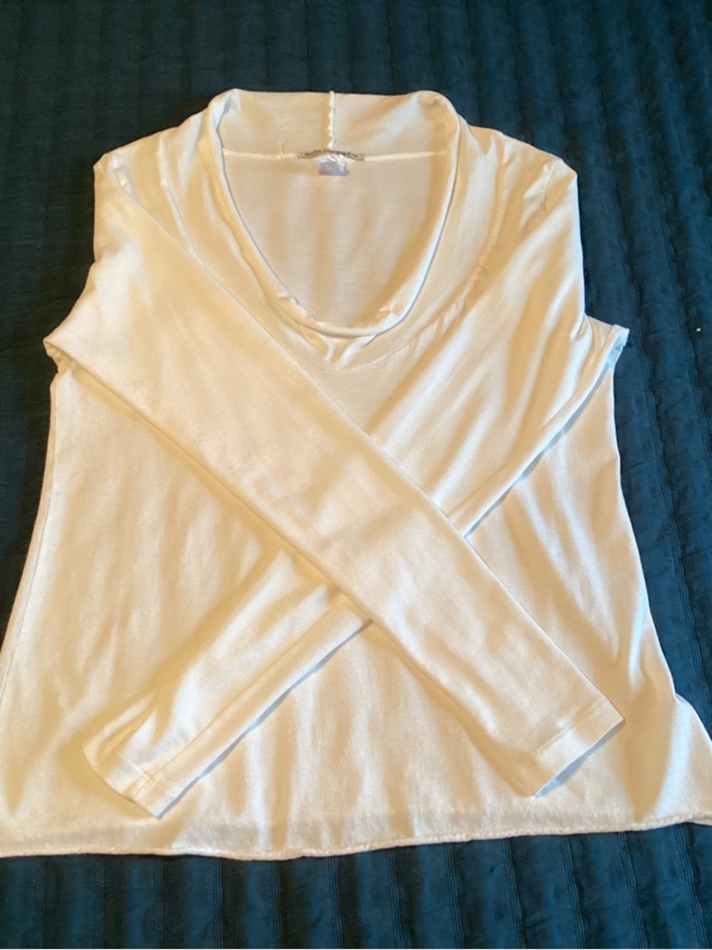 Prairie Underground white Falconet top, Size L